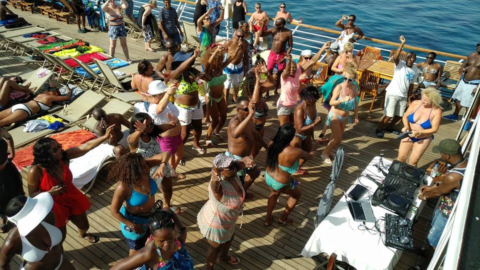 SUN & SOUL CYPRUS guests enjoying a party celebration